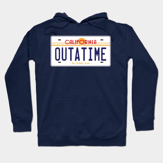 Outatime Hoodie by old_school_designs